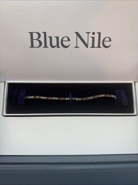 Blue Nile Multicolor Gemstone Tennis Bracelet